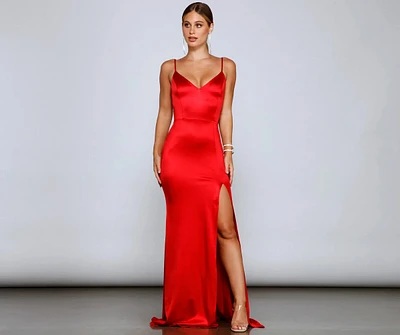 Karasi Formal High Slit Mermaid Dress