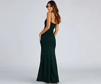 Anna Formal High-Slit Mermaid Dress