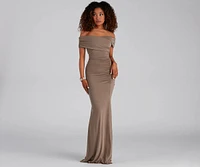 Layne Off-The-Shoulder Mermaid Formal Dress