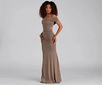 Layne Off-The-Shoulder Mermaid Formal Dress