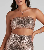 Yasmina Formal Cutout Sequin Dress