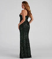 Jelani Formal Sequin Mermaid Dress