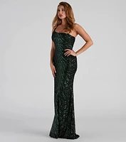 Jelani Formal Sequin Mermaid Dress