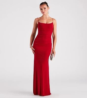 Mckayla Formal Scoop Neck Dress