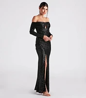 Karen Formal Sequin Mermaid Dress