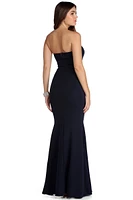 Brianne Strapless Formal Dress