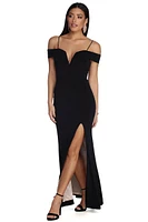 Mallory Formal Off The Shoulder Dress