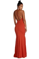 Jane Formal Open Back Dress