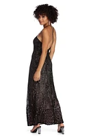 Geneva High Class Sequin Dress