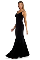 Lyanna Formal Velvet Mermaid Dress