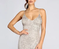 Teagan Sequin Gown