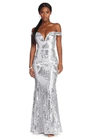 Saraya Sequin Sweetheart Formal Dress