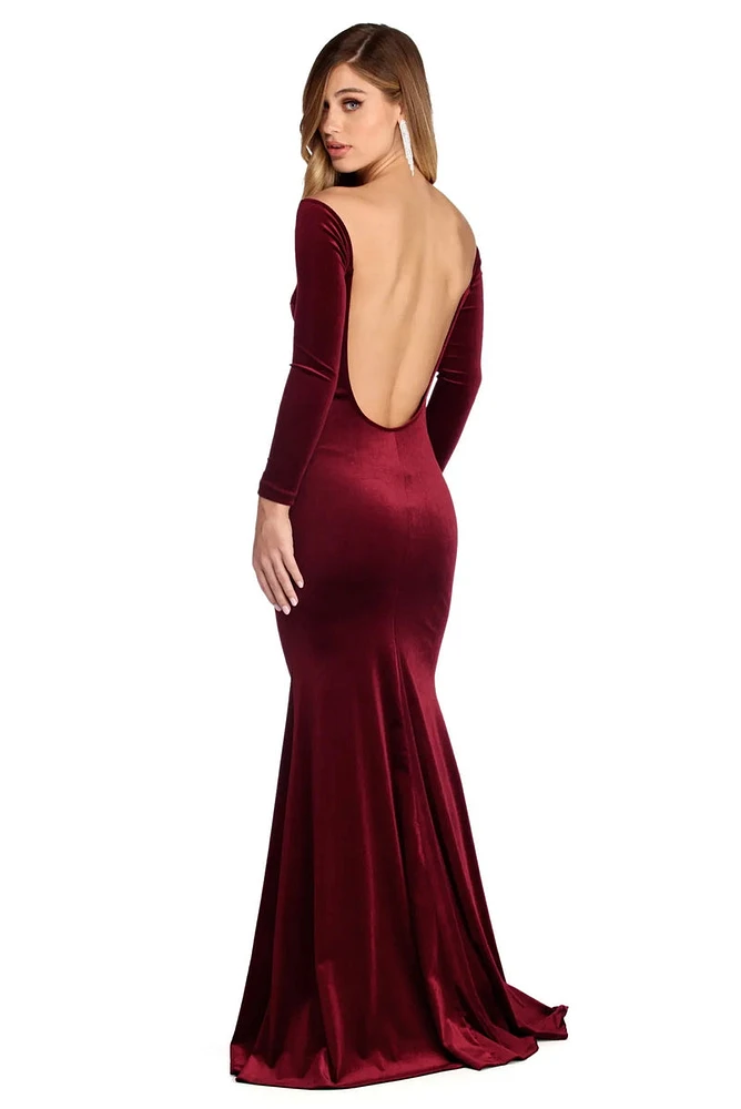 Viv Formal Open Back Dress