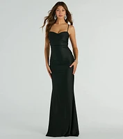 Maisie Sweetheart Ruched Mermaid Formal Dress