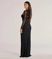 Adele Sleeveless Lace Mermaid Dress With Bolero