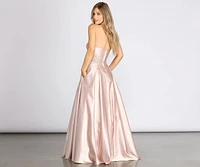 Nikita Strapless Sweetheart Ball Gown