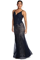Emelia Formal Trumpet Lace Dress