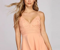 Flirty And Flowy Skater Dress