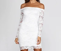 Obsessed Over Lace Mini Dress