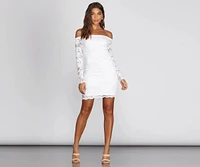 Obsessed Over Lace Mini Dress