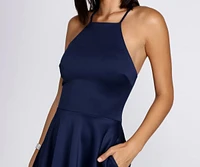 Gorgeously Glam Skater Dress