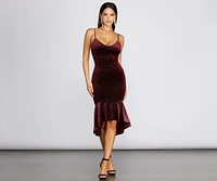 Loving Velvet Midi Dress