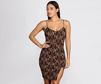 Fabulously Flocked Midi Dress