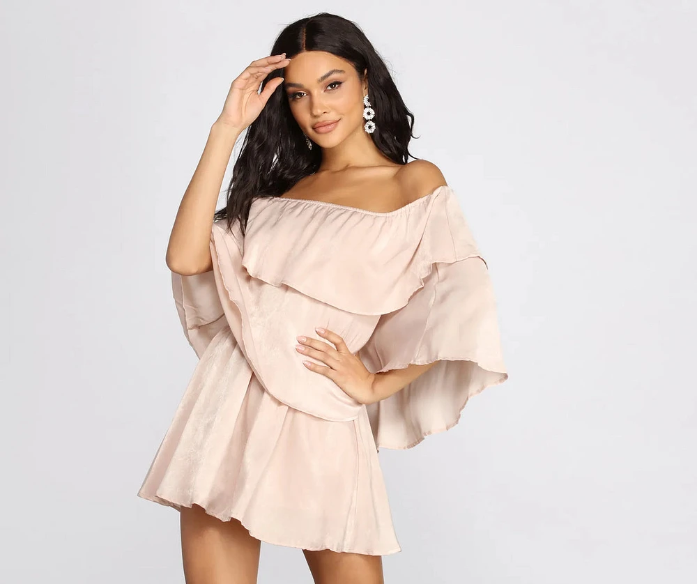 Ravishing Ruffles Mini Dress