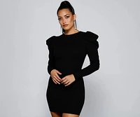 Major Drama Chic Bodycon Mini Dress