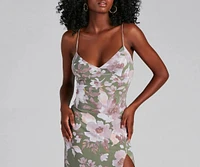 Chasing Sunsets Floral Maxi Dress