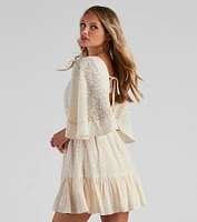 Effortless And Flowy Skater Dress