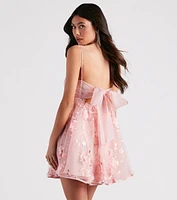 Eden Flower Babydoll Party Dress