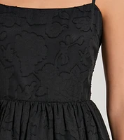 Destined For Love Lace-Up Short Skater Dress