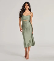 Chic Arrival Cutout Bodycon Midi Dress