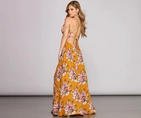 Better Bloom Gauze Maxi Dress