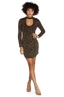 Extravagant Glitter Mini Dress