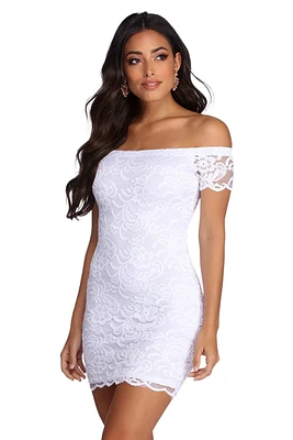 Lace Darling Mini Dress