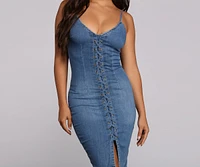 Denim Dream Mini Dress