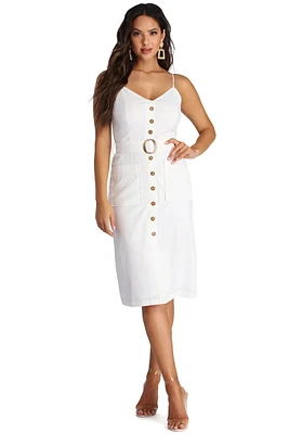 Lead The Way Midi Dress