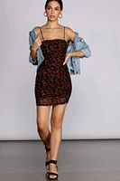 Flirty Little Floral Mini Dress