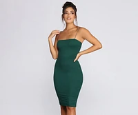 Simple And Stunning Midi Dress