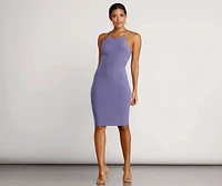 Essential Sleek Midi Dress