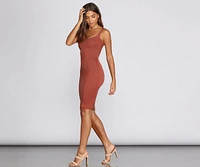 Necessary Basic Midi Dress