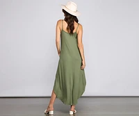 Effortless Vibes Sleeveless Maxi Dress