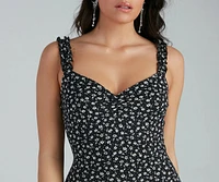 Cute As A Daisy Ruffle Strap Dress