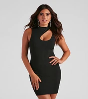 Alluring Muse Bodycon Mini Dress