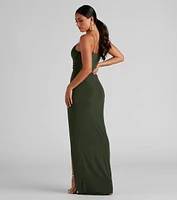 Alluring And Effortless Maxi Dress