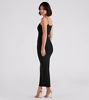 Plain Sight Smooth Knit Maxi Dress