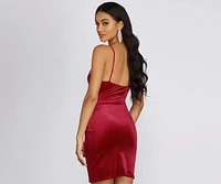 Show It Velvet Mini Dress