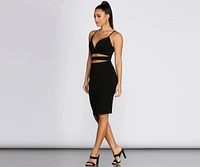 Stunner Status Body Con Dress